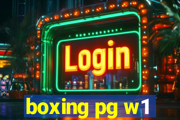 boxing pg w1
